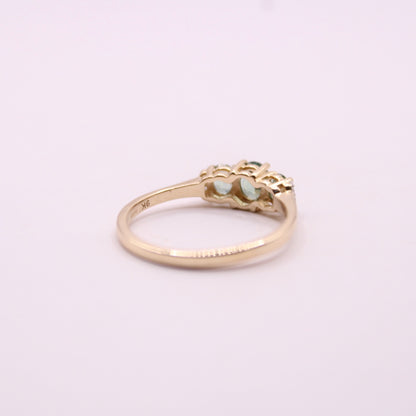Montana Sapphire Trilogy Ring