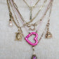 Bold Connector Lock Paperclip Necklace