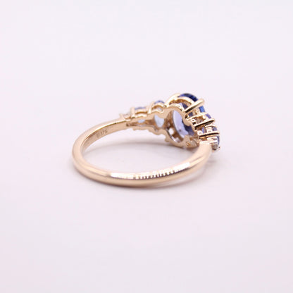 Tanzanite Five Stone Ring