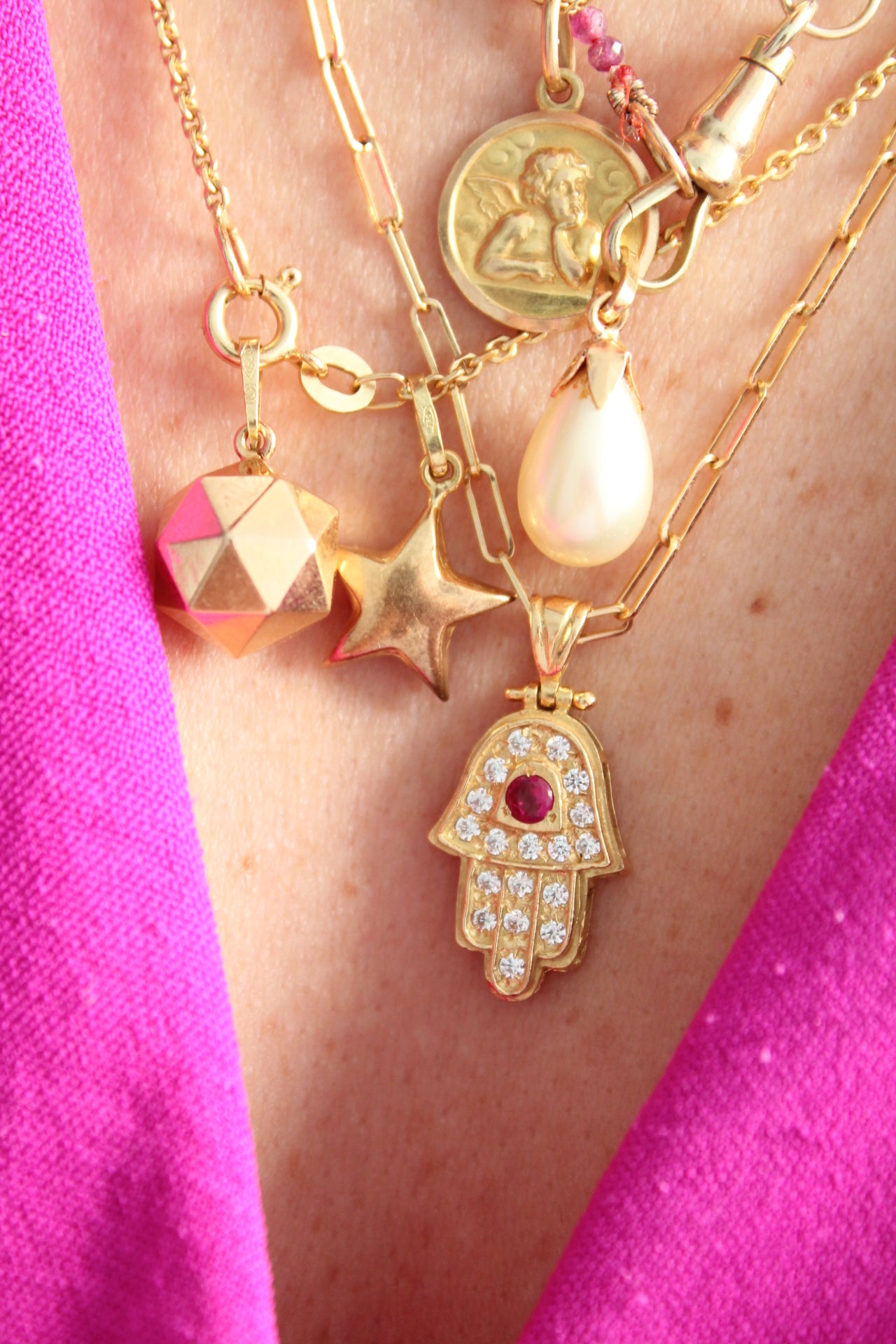 Hamsa Hand Charm