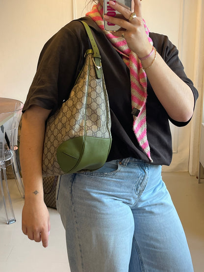 Gucci GG Supreme Slouchy Shoulder Bag