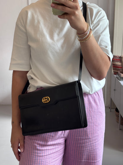 Gucci Turn Lock Shoulder Bag