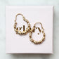 Bamboo Hoop Earrings