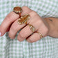 Plain Panther Wrap Ring