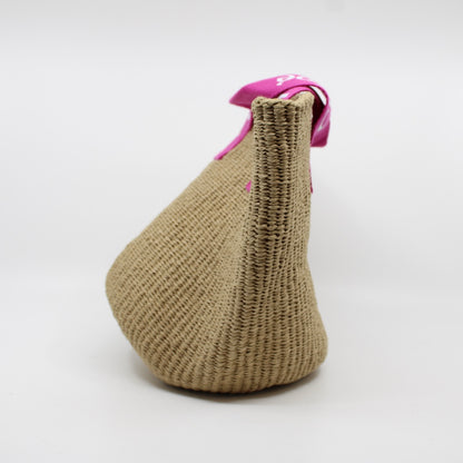 Chloe Raffia Basket Bag