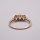 Yellow Topaz Trilogy Ring