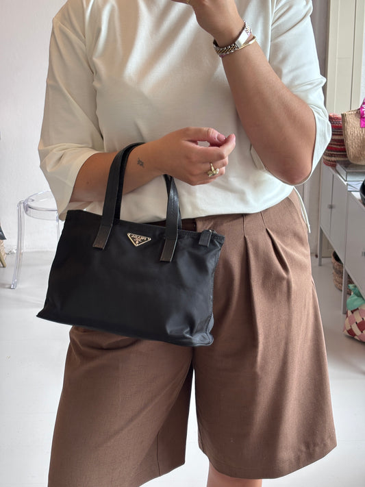 Prada Nylon Hand Bag