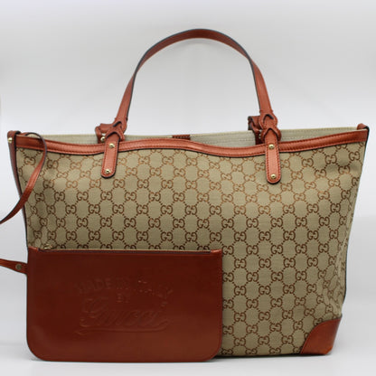 Gucci GG Canvas Tote Bag