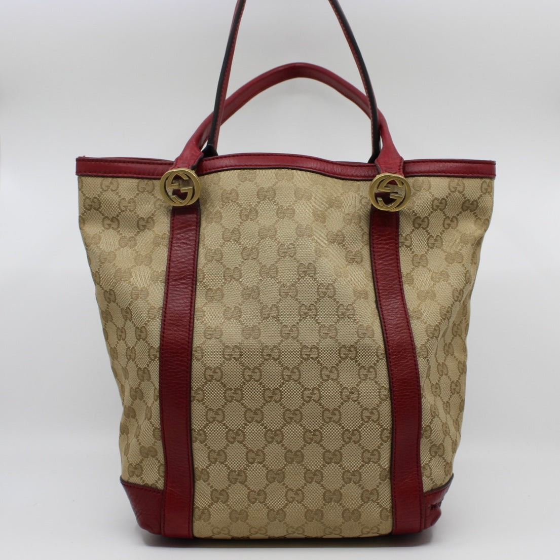 Gucci GG Canvas Twins Tote Bag