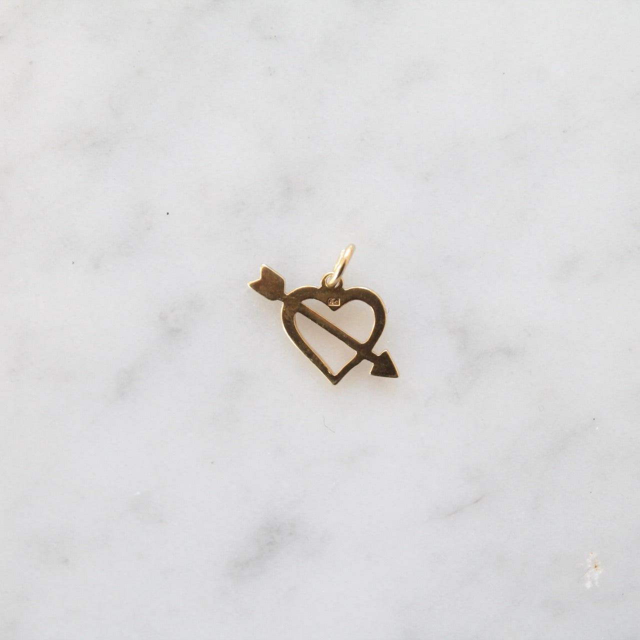 Cupid Heart Charm