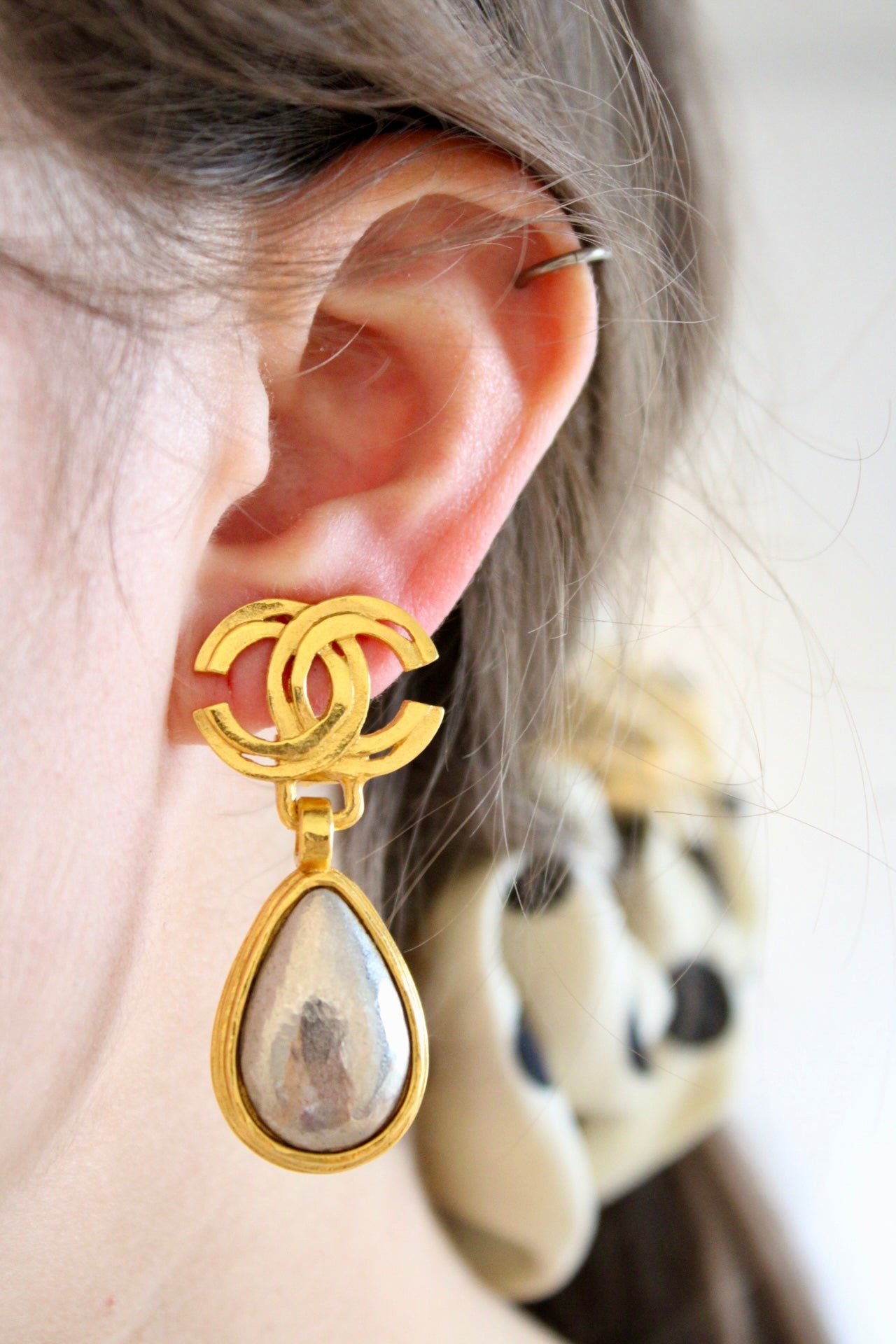 Chanel Statement Earrings
