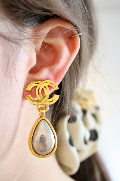 Chanel Statement Earrings