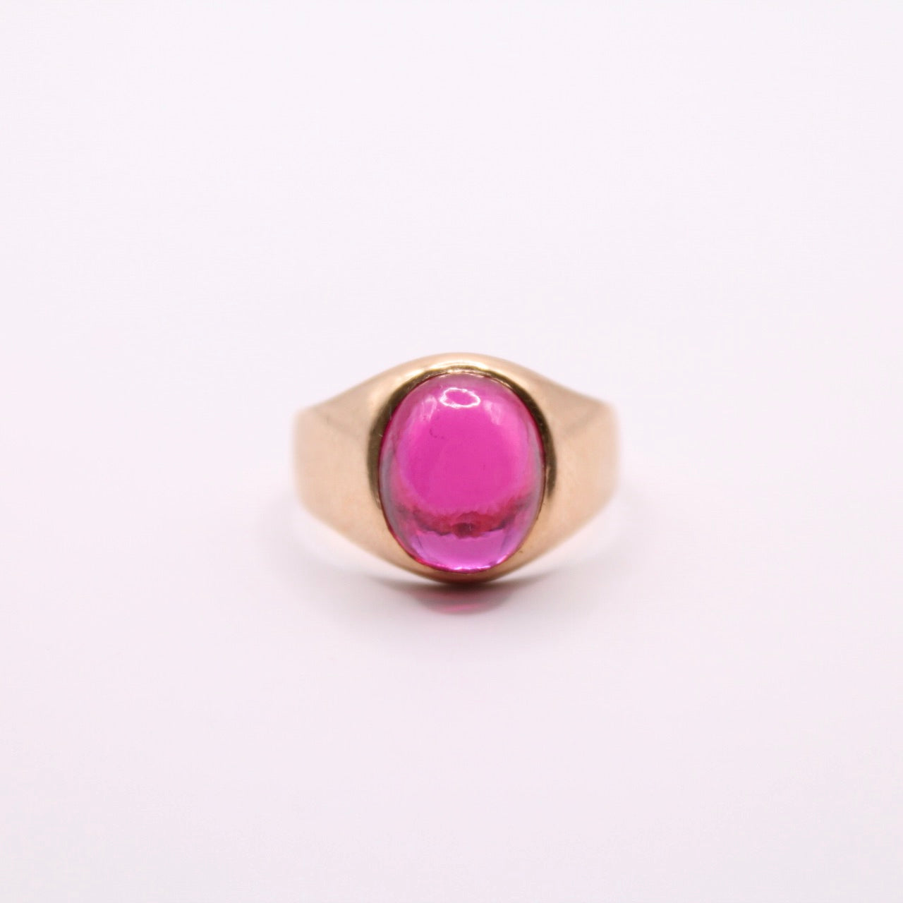 Cabochon Ruby Ring