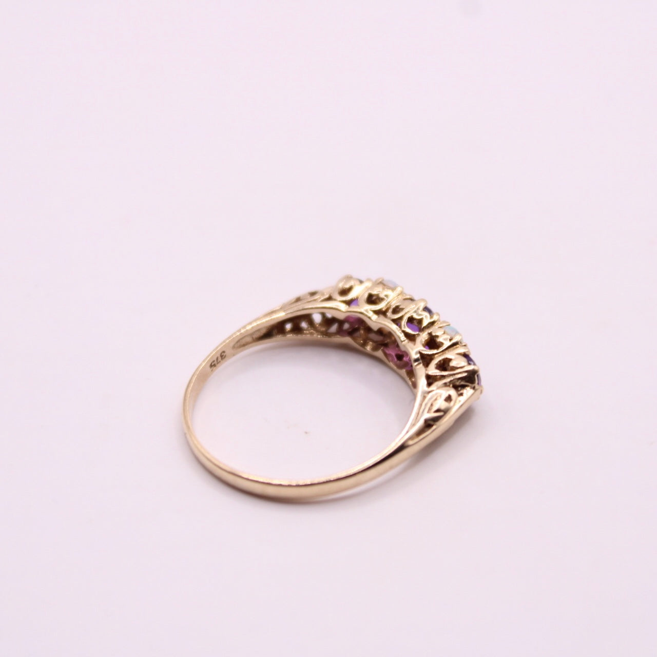 Victorian Opal & Amethyst Ring