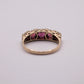 Victorian Pink Tourmaline & Diamond Ring