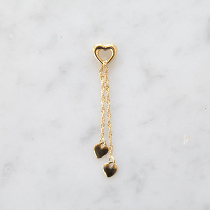 Heart Chain Charm