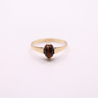 Single Tiger's Eye Ring