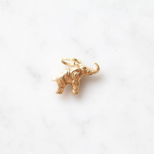 Detailed Elephant Charm