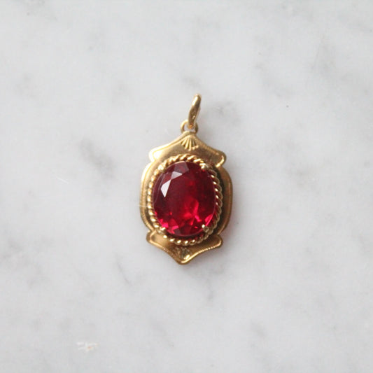 Ruby Ornament Pendant