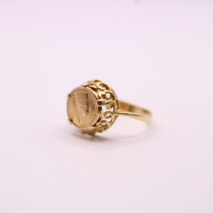 Nefertiti Coin Ring