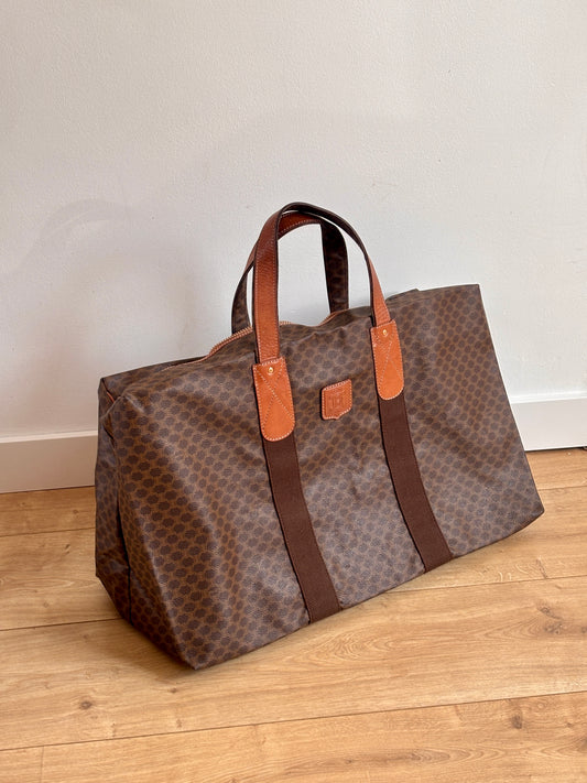 Celine Macadam Canvas Travel Bag