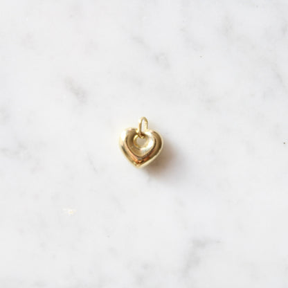 Puffy Heart Charm