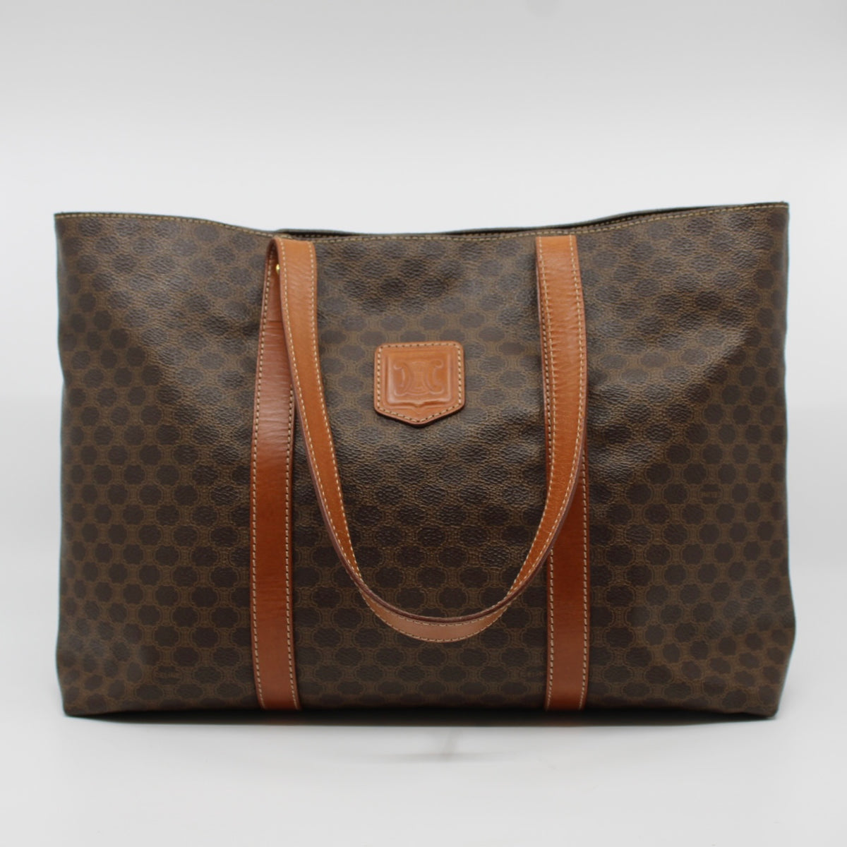 Celine Macadam Canvas Tote Bag