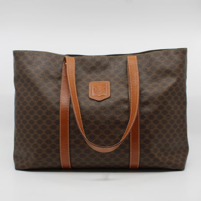 Celine Macadam Canvas Tote Bag