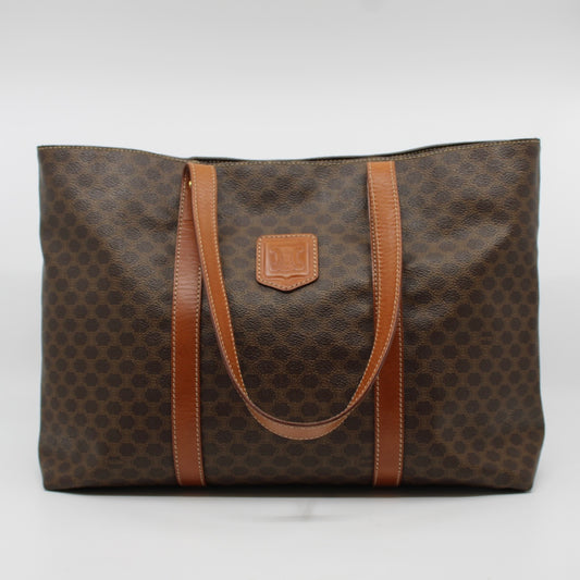 Celine Macadam Canvas Tote Bag