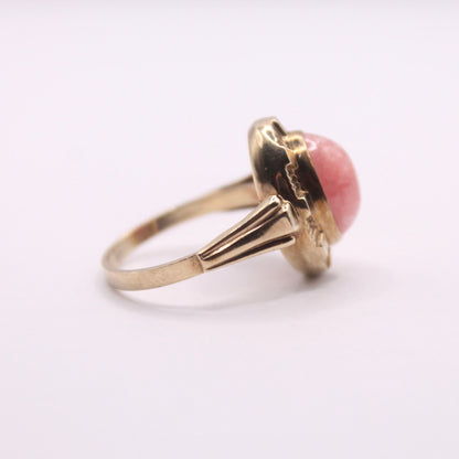 Rhodochrosite Statement Ring