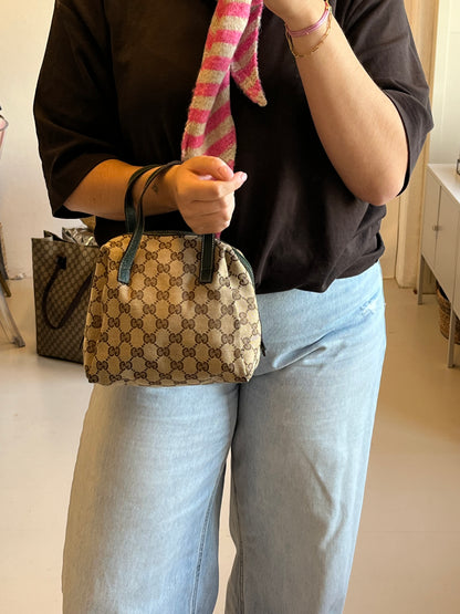 Gucci GG Canvas Balthus Hand Bag