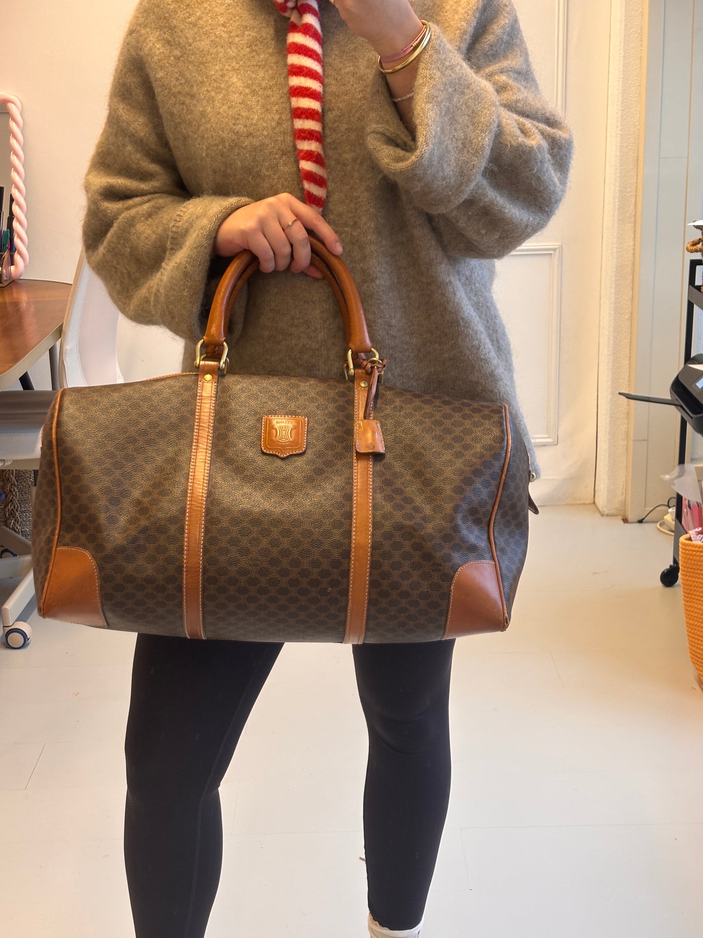 Celine Macadam Boston 45 Bag