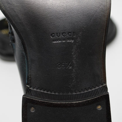 Gucci Cara Logo Loafers