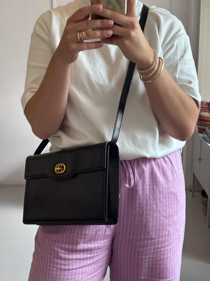 Gucci Turn Lock Shoulder Bag