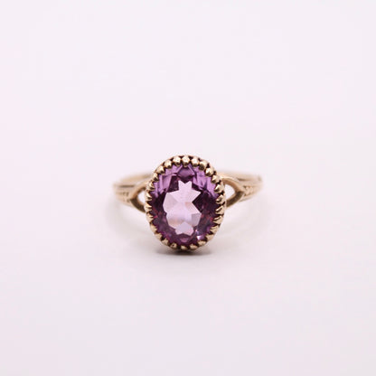 Pink Sapphire Statement Ring