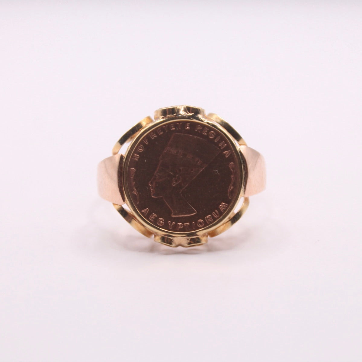 Nefertiti Coin Ring