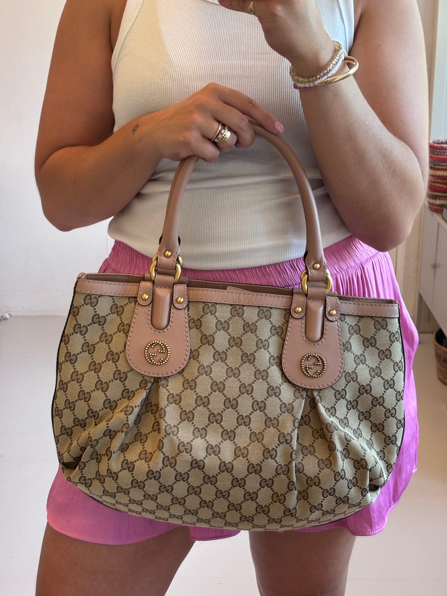 Gucci GG Canvas Tote Bag