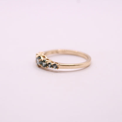 Montana Sapphire Row Ring