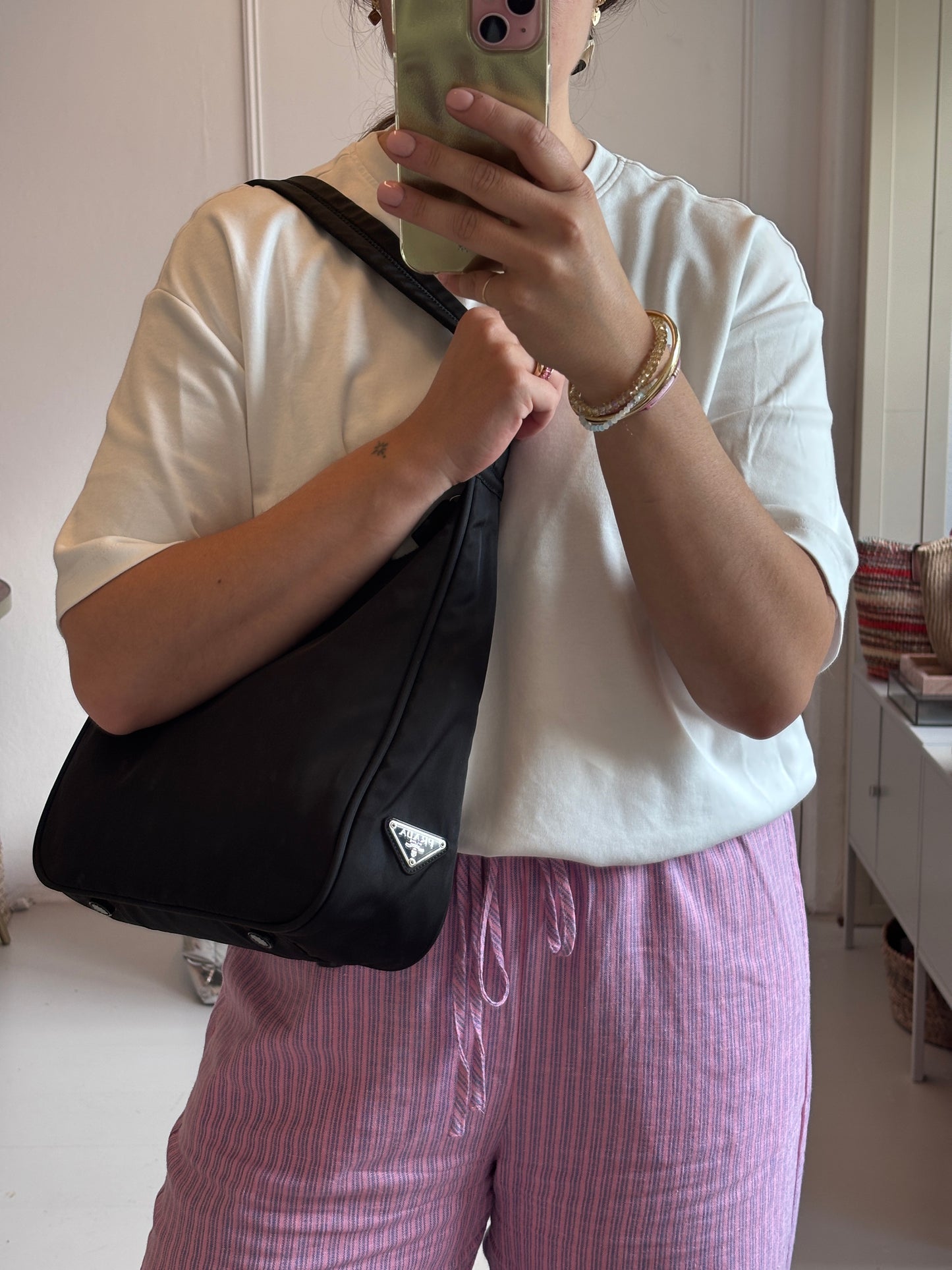 Prada Nylon Shoulder Bag