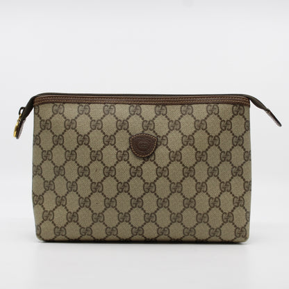 Gucci GG Supreme PVC Clutch/Pouch
