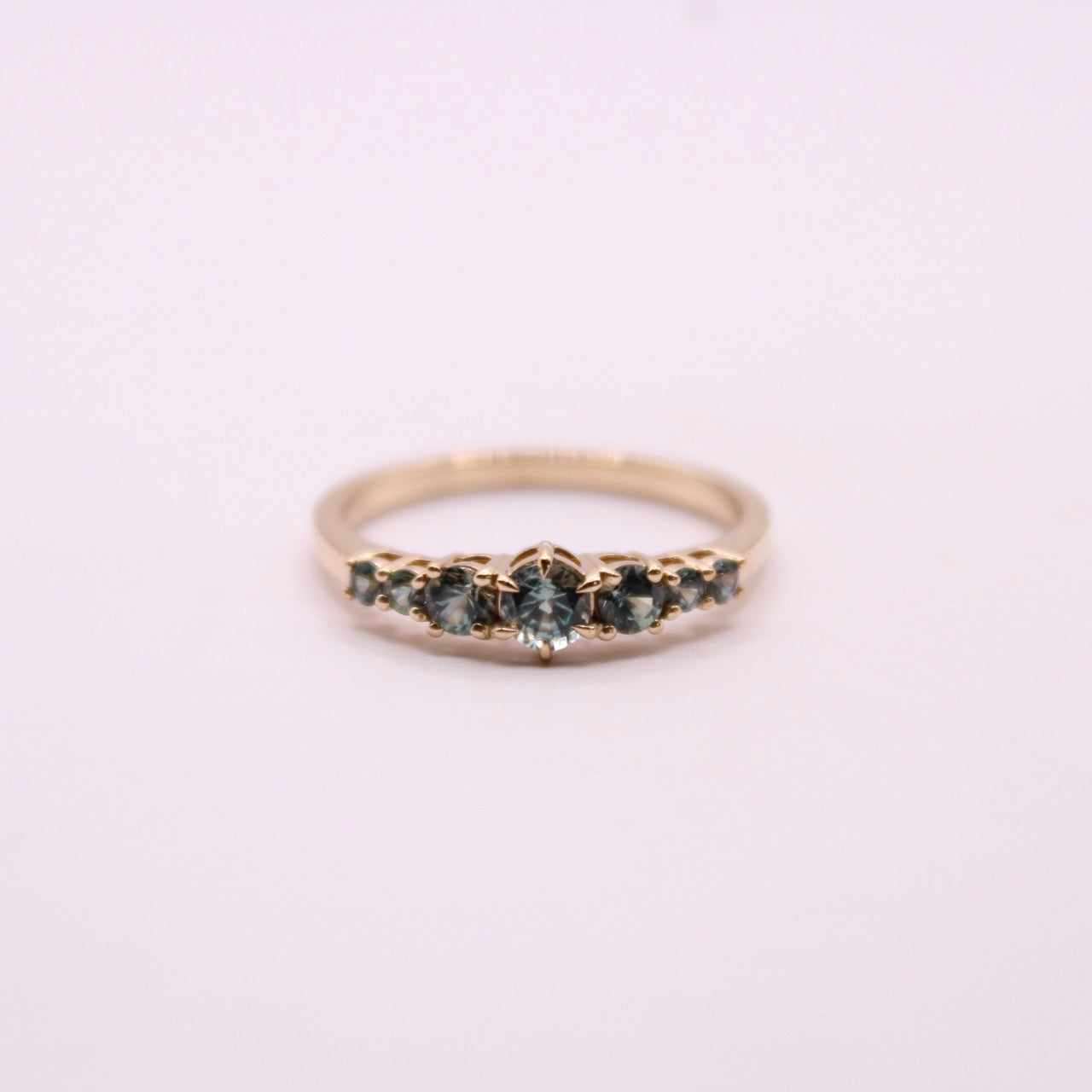 Montana Sapphire Row Ring