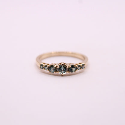 Montana Sapphire Row Ring