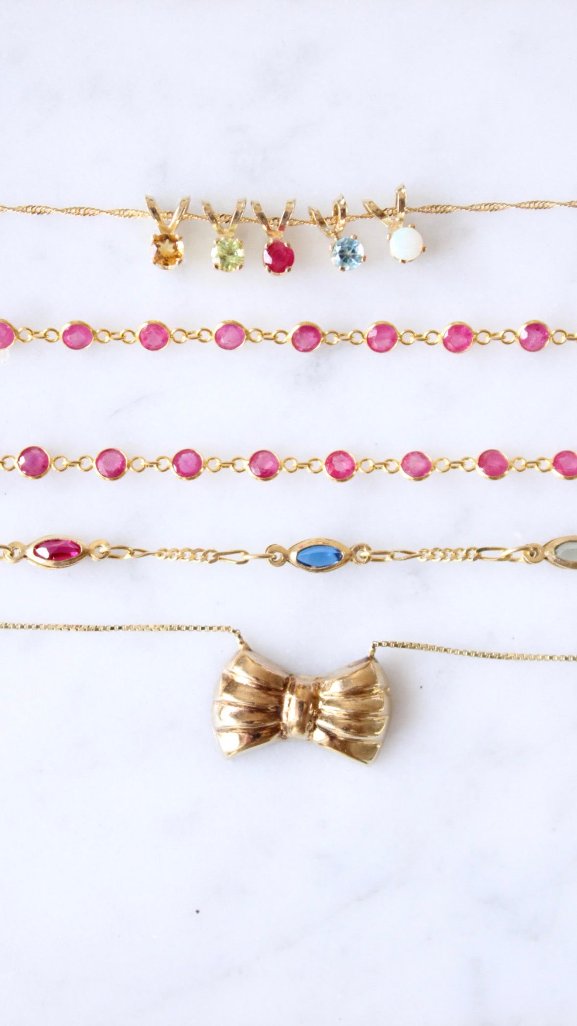 Venetian Bow Necklace