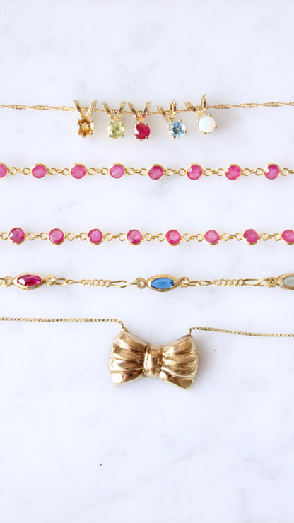 Venetian Bow Necklace
