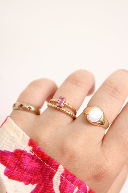 Bubbly Band Ring