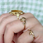 Plain Panther Wrap Ring