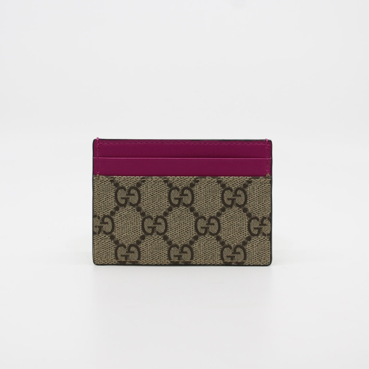 Gucci GG Supreme/Canvas Card Holder