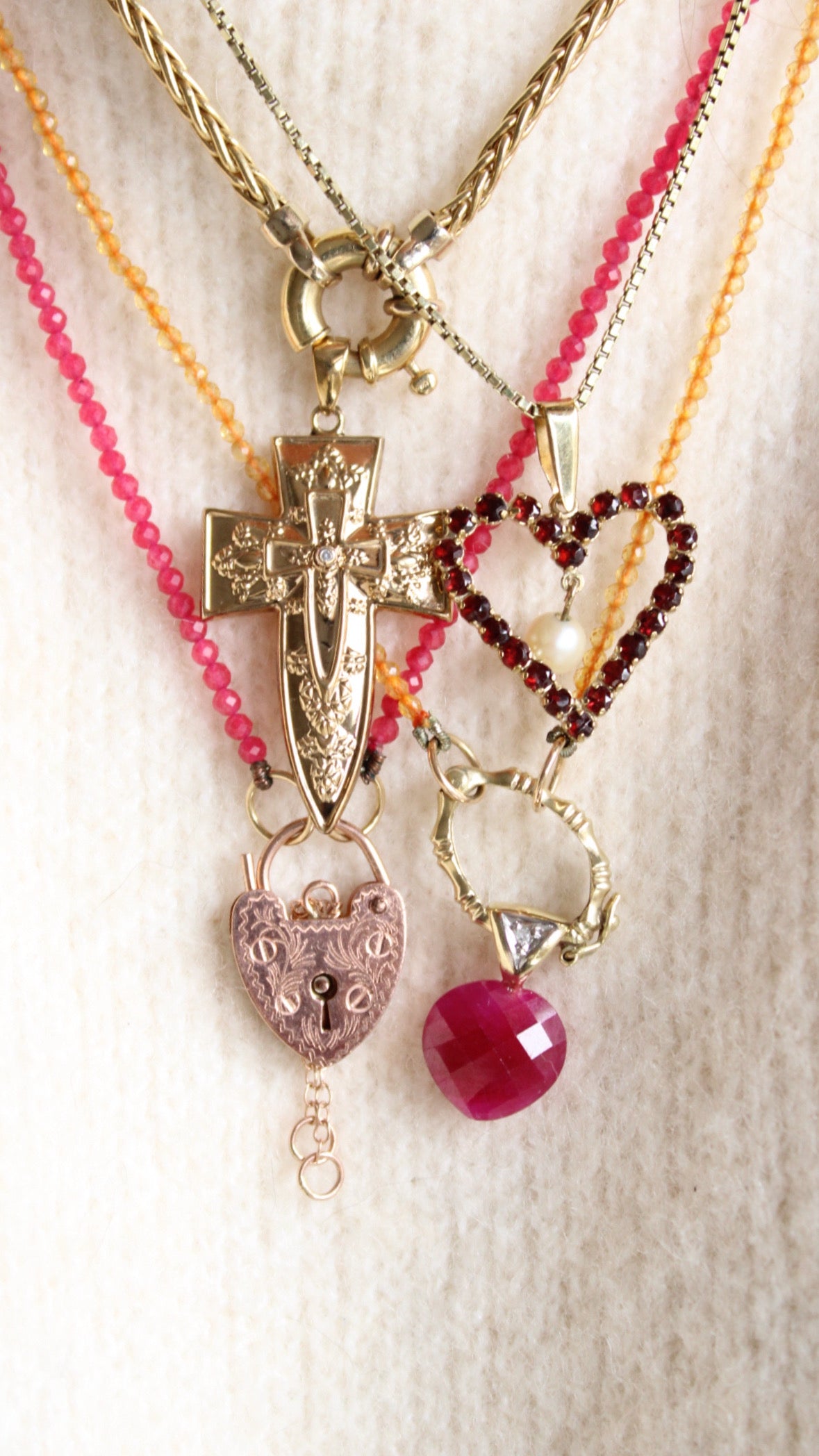 Diamond Cross Pendant