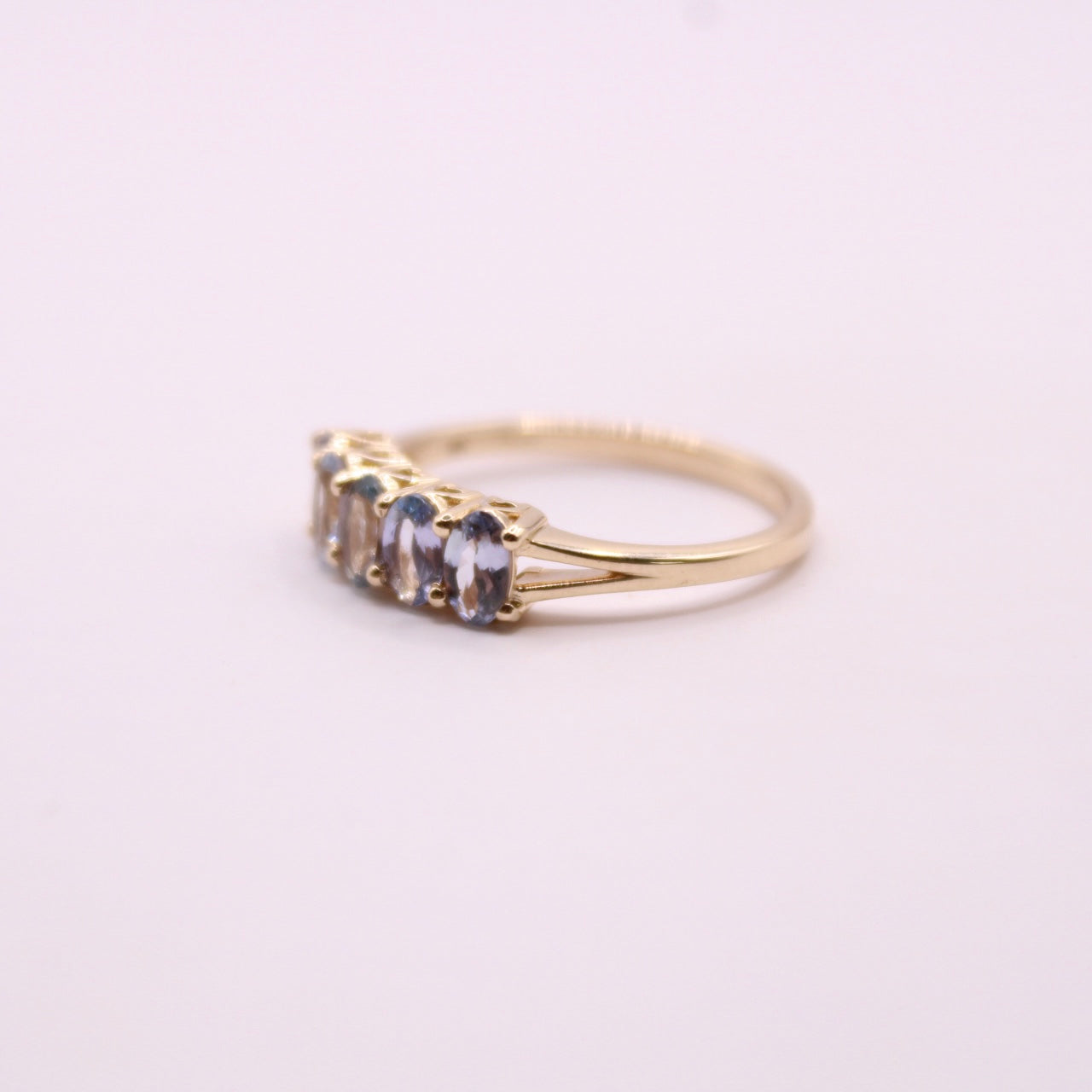 Tanzanite Row Ring