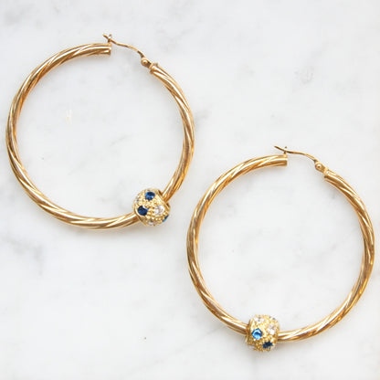 XL Twist Hoop Earrings